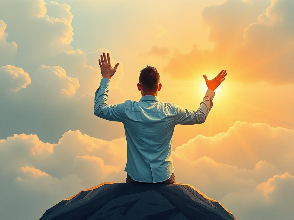 Persona superando el estancamiento con estrategias de desarrollo personal Persona superando el estancamiento con estrategias de desarrollo personal