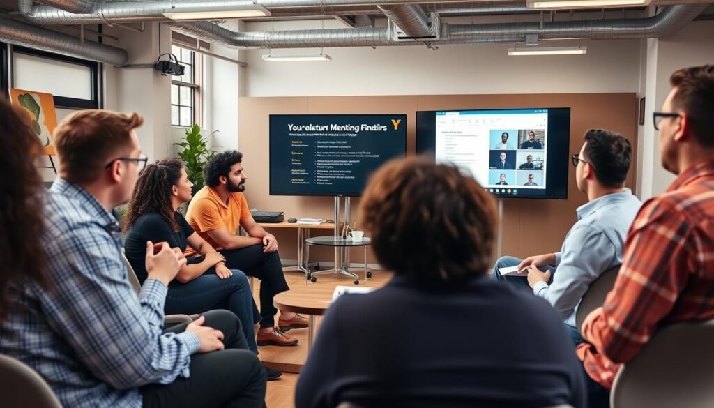 Sesión de mentoría Y Combinator con emprendedores Sesión de mentoría Y Combinator con emprendedores