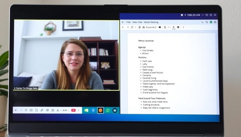 Sesión de mentoría online estructurada con agenda y objetivos claros Sesión de mentoría online estructurada con agenda y objetivos claros